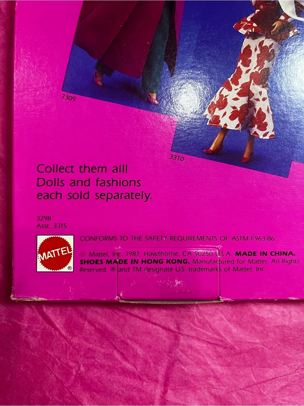 vintage 1987 Mattel Barbie 